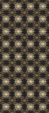 Geleneksel oryantasyon süsü. Kahverengi ve beyaz renklerde altın elementlerle kusursuz desen. Klasik klasik klasik arka plan. Kusursuz klasik raster altın desenli.