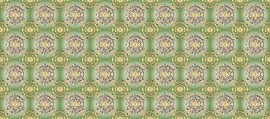 Klasik klasik klasik arka plan. Geleneksel oryantasyon süsü. Kahverengi ve beyaz renklerde altın elementlerle kusursuz desen. Kusursuz klasik raster altın desenli.