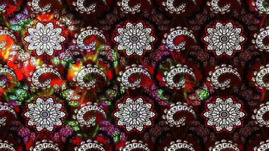 Raster. Güzel suluboya çiçekler, parlak resim ilham verici siyah ve kahverengi çiçek desenli eskiz arka plan.