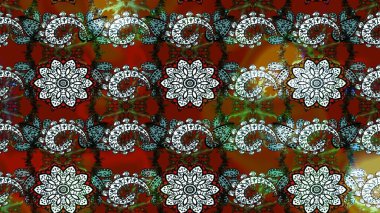 Paisley el çizimi elementler. Fantezi çiçekli eskiz deseni, doğal duvar kağıdı, çiçek desenli kıvrım çizimi. Ev dekoru.