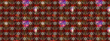 Hediye ambalaj kağıdı, tebrik kartları, posterler ve pankart tasarımı. Kahverengi ve kırmızı renkte çiçekler. Raster düz çiçek çizim deseni.