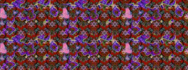 Beautiful watercolor Bouquet of summer flowers sketch pattern. Nice fabric pattern.