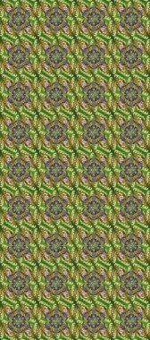 Doğu tarzı arabesk. Hassas altın desen. Yeşil ve kahverengi renklerde altın elementlerle kusursuz desen. Raster. Parlak dantel, stilize çiçekler, şal desenli. Kusursuz altın dokular bukleler.