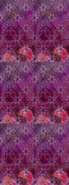 Düz Çiçek Elementleri Tasarımı. Modaya uygun kumaş deseni. Sevimli çiçek raster deseni. Renkli Yaz Teması çizim şablonu.