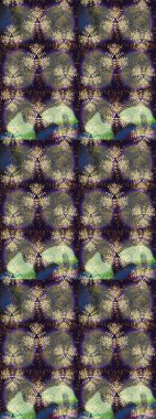 Parlak renkli fantezi çiçekleri, yapraklar, gri renkli tomurcuklar. Suluboya el çizimi elementli çiçek çizimi deseni.