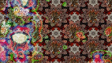 Bahar mevsimi. Raster güzel bir çiçek deseni çizmiş. Nazik romantik baskı. Tatil havası..