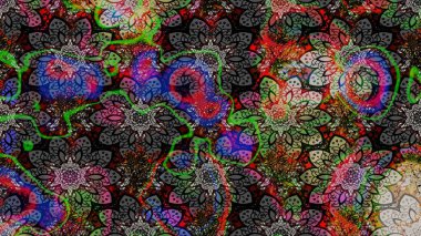 Üst manzara, yumuşak stil. Gri ve siyah renkte manzaralı çiçek deseni. Sevgililer günü ve tebrik kartı konsepti için şık bir davetiye. Çiçek kompozisyonu, el boyası, hassas şablon..