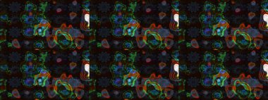 Çiçek deseni. Şatafatlı bahar bahçesi dokusu. Siyah ve gri renkli çiçekler. Raster illüstrasyonu. Siyah ve gri renkte çiçek çizimi.