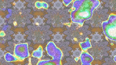 Suluboya çizim kalıbı. Çiçeğin suluboya çizimlerinin mükemmel deseni. Raster illüstrasyonu. Eski model. Dekorasyon ve tasarım için güzel bir desen. Moda yazdırma.