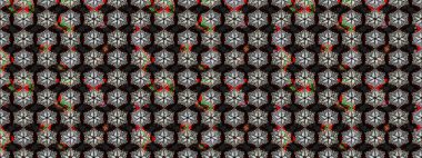 Güzel suluboya yaz çiçekleri deseni..