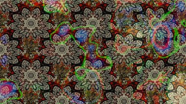 Raster illüstrasyonu. Egzotik çiçekler, gri ve kahverengi renkler üzerine botanik, parlak, klasik bir doğa. Klasik tropikal doğal elementlerin suluboya seti.