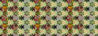 Tarafsız ve kahverengi renkte çiçekler. Bahar mevsimi. Tatil havası. Raster güzel bir çiçek deseni çizmiş. Nazik romantik baskı.