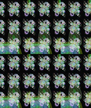 Zarif, parlak ve eskiz siyah ve yeşil çiçek desenli tasarım. Sabıka baskıları, bebek kıyafetleri, duvar kâğıtları, paket kutuları vb..