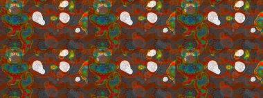 Hediye ambalaj kağıdı, tebrik kartları, posterler ve pankart tasarımı. Raster düz çiçek çizim deseni. Kahverengi ve gri renkte çiçekler.