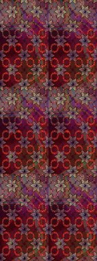 Düzenlenebilir. Düğün davetiyeleri için çiçek deseni, tebrik kartları, hatıra defteri, baskı, hediye paketi, imalat. Kahverengi, kırmızı çiçekli suluboya, tasarım elementleri olan zarif, pürüzsüz bir desen..