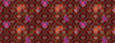 Tekstil, tebrik kartı, boyama kitabı, telefon kılıfı baskısı için kullanılabilir. Kızılderili desenli desenli desenli şal deseni. Etnik Mandala süsü. Raster Henna dövme stili.