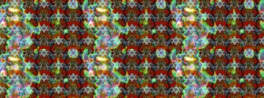 Renkli Bahar Teması eskiz kalıbı. Düz Çiçek Elementleri Tasarım Raster illüstrasyonu. Kahverengi ve yeşil renkli çiçekler. Çiçek eskiz kalıbı geçmişi.