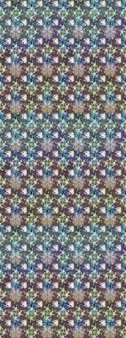 Tarafsız ve gri çiçekli kusursuz desen, suluboya çiçek deseni, güzel çiçek, duvar kağıdı, kart veya kumaş için fayanslı. Raster - stok.