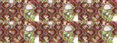 Raster illüstrasyonu. Tarafsız ve gri kıvırcık çiçekler tarafsız ve gri renklerde şekillenir. Klasik çiçek tasarım elementleri.