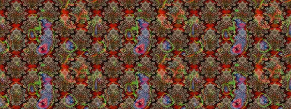 Çiçekli karalama şeklinde Raster çiçek deseni. Kahverengi ve bej renkli çiçekler. Yumuşak, yaz çiçekli arka plan.