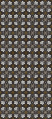 Lüks, kraliyet ve Viktorya dönemi konsepti. Beyaz, gri ve kahverengi yerine altın rengi klasik barok çiçekli desenler. Altın element beyaz, gri ve kahverengi renklerde. Süslü raster dekorasyonu.