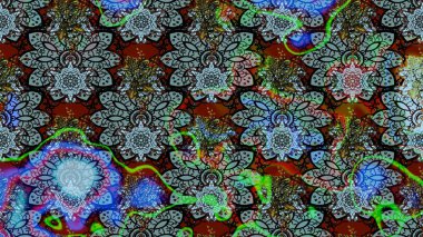 Güzel eskiz şekli. Raster çiçekli arka plan. Düz Çiçek Elementleri Tasarımı. Güzel kumaş deseni. Renkli Yaz Temalı eskiz kalıbı. Yazdır.