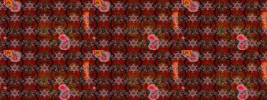 Çizim kalıbı. Organik motif arka planı. Raster illüstrasyonu. Ultraviyole kumaş deseni.