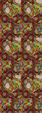 Flower eskiz arka planı. Raster illüstrasyonu. Şatafatlı bahar bahçesi dokusu. Çiçek deseni.