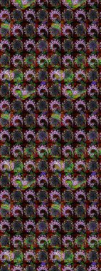 Nazik, sevimli çiçek arkaplanı. Çiçekli karalama şeklinde Raster çiçek deseni. Siyah ve kahverengi renkte çiçekler.