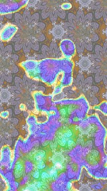 Raster Yumuşak kumaş deseni. Klasik taslak çizimi. Çiçek grisi ve nötr çizim deseni. Raster çiçek izi..