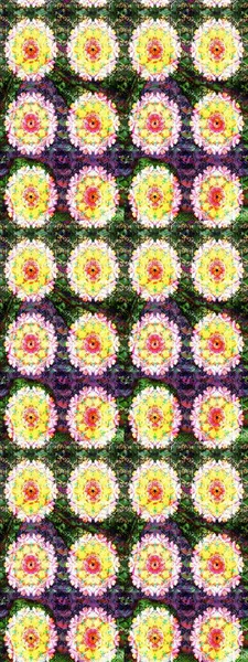 Sarı ve nötr renklerde çiçekler olan çiçek deseni çiz. Çiçekler suluboya stilinde sarı ve nötr renklerde.