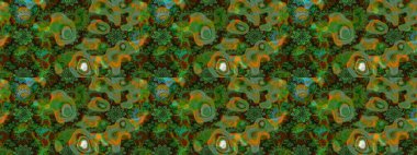 Moda baskısı. Eski model. Suluboya çizim kalıbı. Raster illüstrasyonu. Çiçeğin suluboya çizimlerinin mükemmel deseni. Dekorasyon ve tasarım için güzel desen.