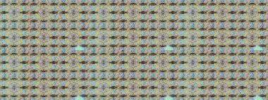 Çiçek desenli çizim. Düz Çiçek Elementleri Tasarımı. Renkli Bahar Teması eskiz kalıbı. Asya tekstil tarzında. Raster illüstrasyonu. Güzel kumaş deseni.