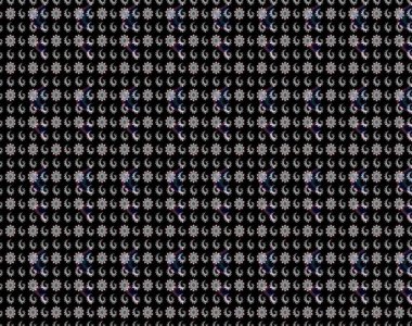 Düz Çiçek Elementleri Tasarımı. Güzel kumaş deseni. Renkli Yaz Temalı eskiz kalıbı. Raster illüstrasyonunda çiçek deseni çizimi.