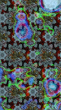 Doodle tarzı. Elle çizilmiş sonbahar çiçeği deseni. Renkli mavi ve nötr çizim kalıbı. Mavi ve nötr renklerde çiçekler. Tekstil ve kapak tasarımı için mükemmel.