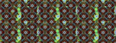 Küçük çiçekteki sevimli çiçek deseni. Gri ve yeşil renkte çiçekler.