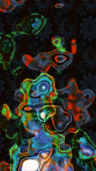 Raster çiçekli arka plan. Güzel kumaş deseni. Düz Çiçek Elementleri Tasarımı. Güzel eskiz şekli. Renkli Yaz Temalı eskiz kalıbı. Yazdır.