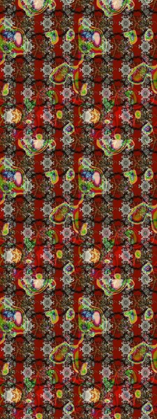 Çiçek deseni duvar kağıdı, desen dolguları ve web sayfası arka planı için kullanılabilir. Süslü zentangle çizim dokusu, soyut çiçeklerle süslenmiş. Şekillendirilmiş çiçekli çizim deseni.