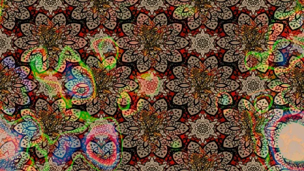 Bej ve kahverengi renkli çiçekler. Küçük çiçekte sevimli çiçek deseni var..