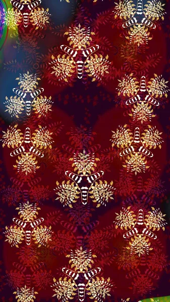 Raster çiçek desenli çiçek deseni, yapraklar, dekoratif elementler, sıçrama, lekeler, el çizimi kontur çizgileri ve Doodle çizim stili, grafik raster çizim çizimi.