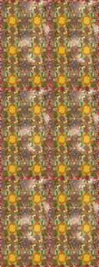 Raster Güzel kumaş deseni. Çiçek arkaplan ile soyut zarafet çizim deseni.