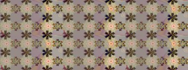 Raster Hip kumaş deseni. Eskiz Vintage Çiçek Deseni.