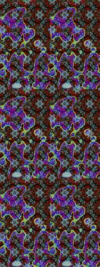 Tekstil, kumaş, kapaklar, duvar kağıtları, baskı, naylon, koleksiyon defteri, örgü, dekupaj için güzel bir eskiz. Küçük mavi ve kahverengi çiçeklerle oldukça kaliteli besin torbası deseni.