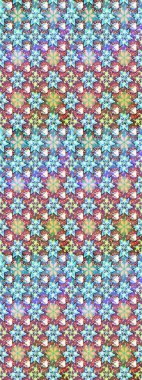 Tarafsız ve mavi renkli çiçekler suluboya tarzında. Tarafsız ve mavi renkte çiçekli çiçek deseni çiz.