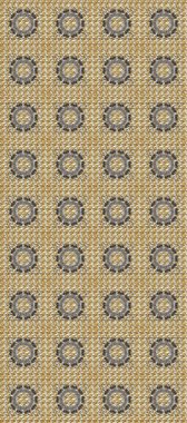 Sembol bayramı, yeni yıl kutlamaları, altın desenler. Kış kar dokusu duvar kağıdı. Noel altın kar tanesi kusursuz desen. Beyaz, bej ve nötr renklerde altın kar taneleri.