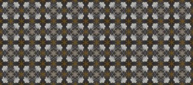 Lüks, kraliyet ve Viktorya dönemi konsepti. Beyaz, gri ve kahverengi yerine altın rengi klasik barok çiçekli desenler. Süslü raster dekorasyonu. Altın element beyaz, gri ve kahverengi renklerde.