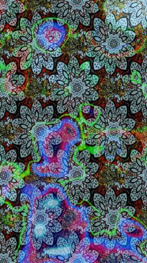 Raster güzel bir çiçek deseni çizmiş. Nazik romantik baskı. Tatil havası. Bahar mevsimi.