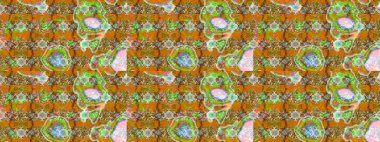 Düz Çiçek Elementleri Tasarımı. Raster illüstrasyonu. Chichi 'nin kumaş kalıbını çiz. Çiçek deseni. Renkli Bahar Teması çizim şablonu.