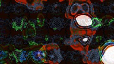 Tekstil veya kitap kapakları, imalat, duvar kağıtları, baskı, hediye paketi ve yapıştırma kitabı için çiçek eskizi geçmişi. Küçük çaplı çiçeklerdeki basit şirin desenler. Raster illüstrasyonu.