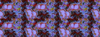 Karalama elementleri. Çizim çiçek deseni duvar kağıdı, web sitesi arka planı, ambalaj kağıdı, davetiye, broşür, afiş veya web sitesi için kullanılabilir. El çizimi Raster illüstrasyonu.